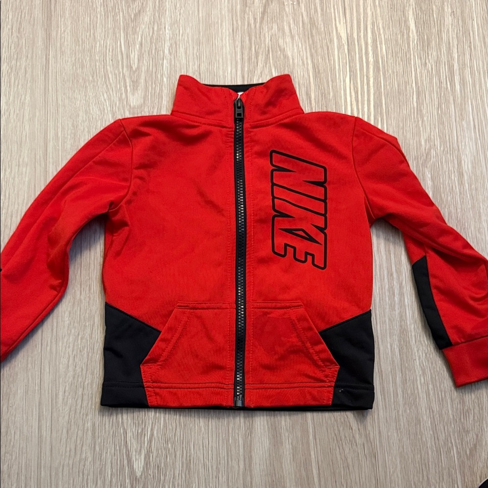 Nike Red and Black Kids' Jacket